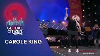 Carole King performs I Feel The Earth Move  Global Citizen Festival NYC 2019 [upl. by Ynneg]