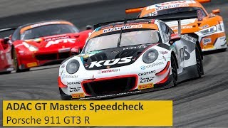 ADAC GT MastersSpeedcheck Porsche 911 GT3 R [upl. by Evelinn]