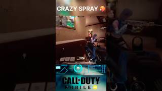 Crazy spray in Cod mobile ranked multiplayer 🤯 bestcodmmontage codm callofduty ducksid [upl. by Lerej]