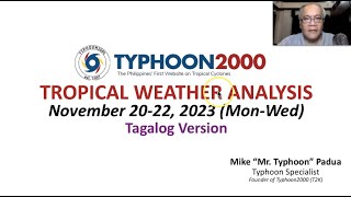 Nob 2022 2023 Update Hanging Amihan At Shear Line Patuloy MakakaApekto Sa Luzon At Kabisayaan [upl. by Giulia513]