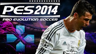 PES 2014 PPSSPP FULL LICENSE CAMERA PS5 REALISTIC GRAPHICS  REAL MADRID VS MANCHESTER UNITED [upl. by Danie]