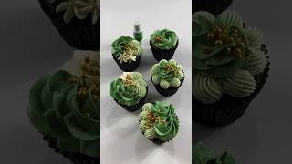 Chocolate Cupcake Design with 1M amp 6B Nozzle ।Floral Cupcake cake shortvideo cakedecorating [upl. by Davidoff]