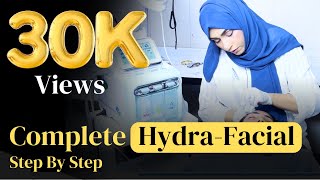 HydraFacial Tutorial  Hydra Dermabrasion  How to use HydraFacial  HydraFacial Training  ISA [upl. by Erdnassac]