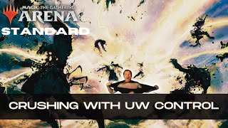 Foundations Azorius Control Crushing Day 1  Standard  MTG Arena [upl. by Newfeld]