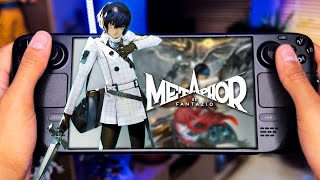 METAPHOR ReFantazio Demo  Steam Deck OLED Gameplay HDR [upl. by Nylzor643]