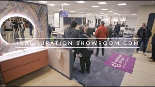 Inauguration nouveau showroom CDM  Carrelage et Bain à Avallon [upl. by Mikol]