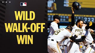 CHAOS in Pittsburgh as the Pirates rally in the 9th FULL INNING [upl. by Atenek]