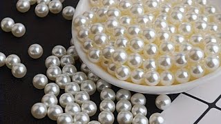 I used a simple method and it turn out to be an amazing diy pearl beads neacklace [upl. by Ralph]