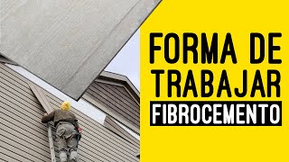 Cómo trabajar con fibrocemento I Lo Mejor [upl. by Mor56]