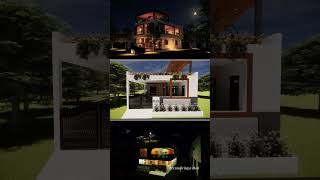 House Exterior Designs youtubeshorts shortvideo sketchup new design [upl. by Phipps]