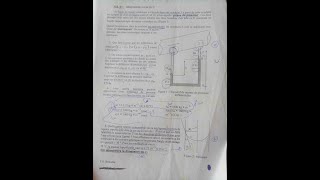 mécanique des fluide MDF hydrostatique exercice 01 USTHB gp environment mdf hydrostatics [upl. by Orimisac]