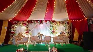 How to Start Event Management Best Wedding Reception Decoration  Cinematic Video [upl. by Elyagiba]