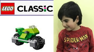 LEGO Classic 10698 Tuğlaları Kullanarak Motosiklet Yapımı [upl. by Brinna206]