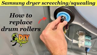 Replace Samsung dryer Drum Rollers properly [upl. by Ridgley]