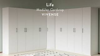 Vivense Vitrin II Lİfe Modüler Gardırop [upl. by Lamrej]