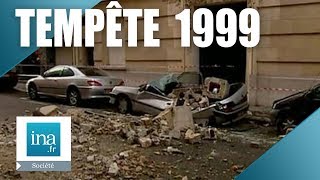 Tempête 1999 à Paris et région parisienne  Archive INA [upl. by Ettenil]