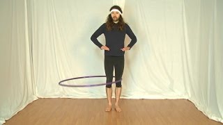 Beginner Hula Hoop Tricks Vol 3 Knees to Waist Hooping Transfer [upl. by Laicram]