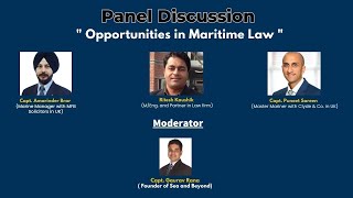 Opportunities in Maritime law [upl. by Nuawed]