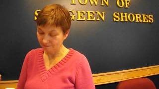 Saugeen Shores Treasurer Lori Sweiger explains levy increase for residents in 2013 [upl. by Adalia]