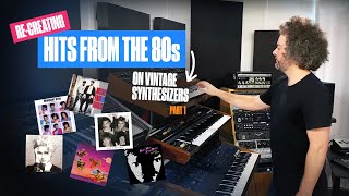 Hits from the 80s  Recreated on Synthesizers [upl. by Ahsinid952]