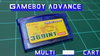 Gameboy Advance 369in1 multi cart [upl. by Erasmo813]