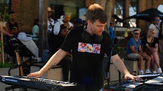 🔥 Melodic House LIVE LOOPING Street Performance AirDidge [upl. by Aynad365]