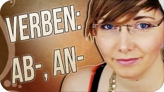 Learn German  ab an  trennbare Verben  separable prefixes  Deutsch Für Euch 981 [upl. by Alyose]