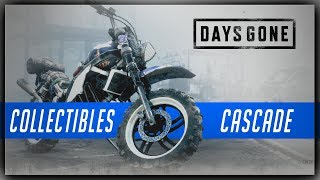 Days Gone CASCADE Collectibles Guide  Characters Nero Intel Tourism RIP Sermons Upgrades [upl. by Yer]