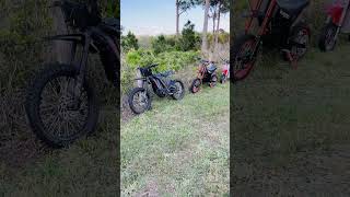 Electric dirtbike Segway Surron Kugoo and Razor [upl. by Adnalra]