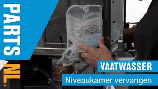 Niveaukamer vervangen van vaatwasser PartsNL uitleg [upl. by Charlet]