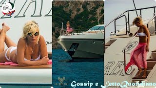 Le vacanze di Maria De Filippi sullo yacht super lusso da 140 mila euro a settimana [upl. by Raffaello]