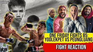 🔥 Yodlekpet KNOCKS OUT Peungluang ONE Friday Fights 85 Instant Reaction [upl. by Latsyc]