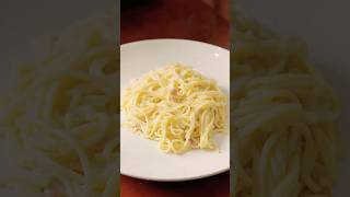 Quick amp Creamy Carbonara Recipe in 1 Minute 🍝 [upl. by Allanson]