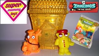 Zomlings Series 3 Starter Pack with Guide Ghost Train and Mansion Toy Blind Bags  Zomlings serie 3 [upl. by Birch]