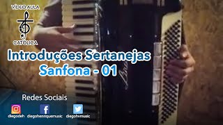 Introduções Sertanejas  Sanfona  01 [upl. by Ahseem]