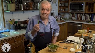 String beans and shallots  Jacques Pépin Cooking At Home  KQED [upl. by Araldo]