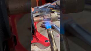 How to test copper pipework asmr howto diy plumbing subscribe youtubeshorts plumber [upl. by Richie]