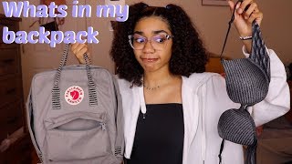 WHATS IN MY BACKPACK  Fjällräven Kånken 2019 [upl. by Arenat117]