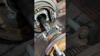 Jeep Wrangler rear wheel seal amp bearing replacement [upl. by Eniamrehc828]