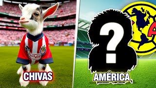 ASÍ SE VERÍAN LAS MASCOTAS de los EQUIPOS DE LIGA MX si fueran BEBÉS ¡Y DE DÓNDE SALIÓ CADA UNA😍 [upl. by Robaina298]