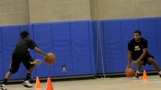 How to Do a Crossover Dribble  Basketball Moves [upl. by Ribaudo]