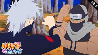 Kakashi and Shikamaru vs akatsuki kakazu and Hidan full fight in hindi  part 1 [upl. by Enyluqcaj612]