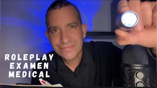 ASMR Roleplay examen médical 🤕 [upl. by Dnama]