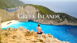 Top 10 Greek Islands To Visit  Greece Travel Guide [upl. by Gerry346]