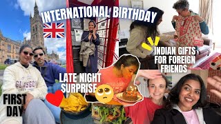 FIRST International BIRTHDAY w bestie in UK Edinburgh Glasgow 🇬🇧🎂🥹 Shalini Mandal [upl. by Marb468]