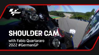 Fabio Quartararos Shoulder Cam  2022 GermanGP [upl. by Hakvir]