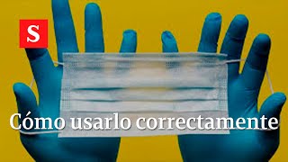 3 Consejos de la Organización Mundial de la Salud sobre el uso de tapabocas  Videos Semana [upl. by Ahsirpac121]