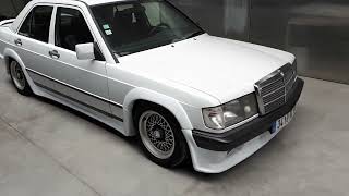 Restoration of a Mercedes w201 Carat Duchatelet sport bodykit [upl. by Halfdan]