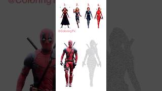 Ladypool  Which one is Correct deadpool ladypool shorts [upl. by Tallbot982]