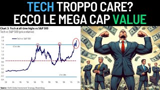 Azioni Tecnologiche Troppo Care Ecco le Mega Cap Value [upl. by Meehsar]